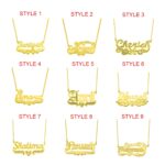 Personalized name necklace for her, a timeless treasure