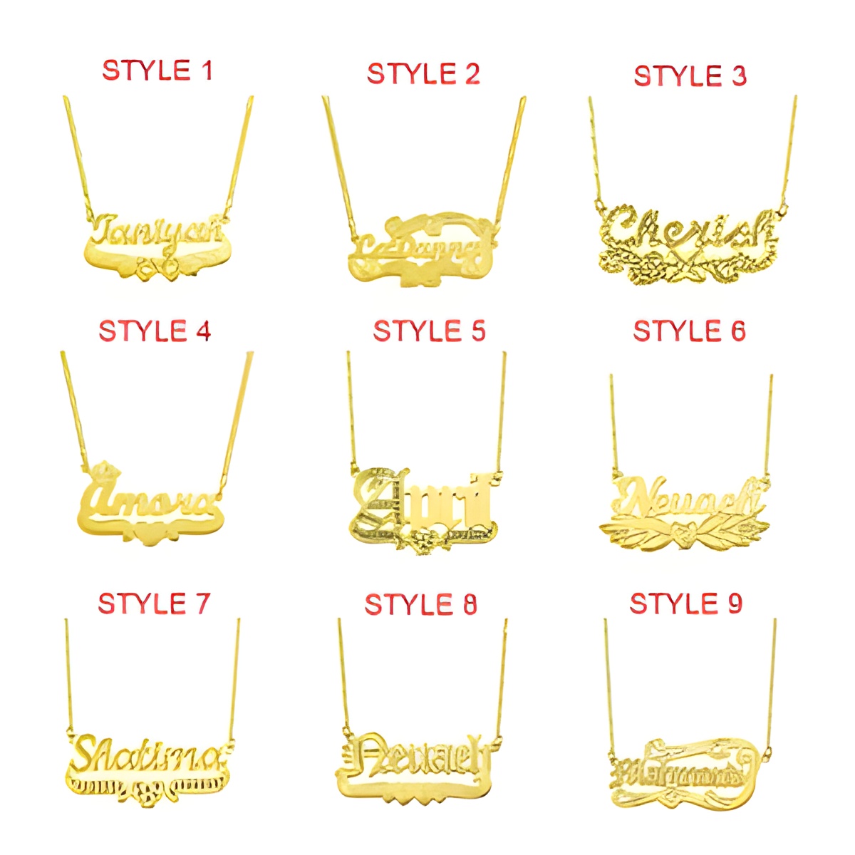 Personalized name necklace for her, a timeless treasure