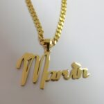 Celebrate Her Story – Custom Name Necklace in Stainless Steel – A Timeless Treasure for Her - Image 2