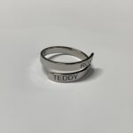 Hold Two Hearts Close – Double Name Stainless Steel Ring – For Her Cherished Moments - Image 2