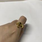 Embrace the Wild Spirit – Adjustable Panther Ring in Sterling Silver and Brass – For the Bold and Fearless - Image 4