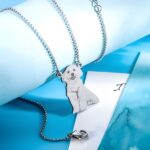 Carry Their Love Close – Silver Pet Photo Necklace – For Cherished Companions - Image 3