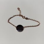 Embrace Eternal Bonds – Sterling Silver Name Disc Bracelet – For Cherished Friends and Sisters - Image 2