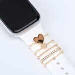 Personalized Apple Watch accessory set for elegant moments