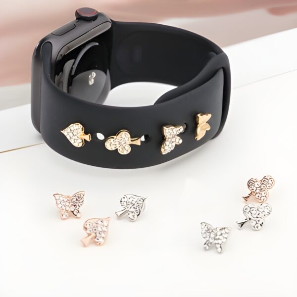 Personalized Apple Watch charm for unique style