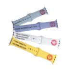 Custom medical alert Apple Watch band for safety