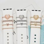 Personalized watch accessory set for Apple Watch enthusiasts