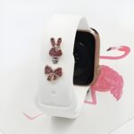 Whisper Your Story – Customizable Pink Watch Charm – A Tender Touch for Apple Watch Lovers - Image 2