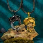 Embrace Celestial Grace – Moon Dragon Birthstone Pendant Necklace – A Timeless Treasure for Her - Image 5