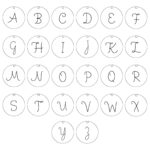 Carry Your Story Close – Initial Disc Necklace with Birthstone – A Tender Keepsake for Loved Ones - Image 3