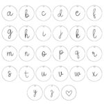 Carry Your Story Close – Initial Disc Necklace with Birthstone – A Tender Keepsake for Loved Ones - Image 4