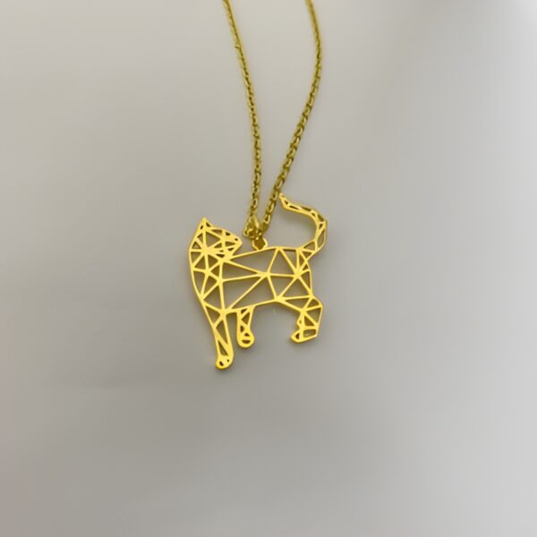 Custom name dog paw necklace for pet lovers