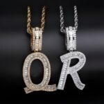 Carry Your Story Close – Custom Initial Necklace with Birthstone – A Gift for Every Moment - Image 3