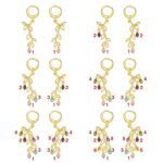 Embrace Your Roots – Custom Family Tree Birthstone Earrings – A Cherished Gift for Mom and Grandmother - Image 12