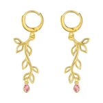 Embrace Your Roots – Custom Family Tree Birthstone Earrings – A Cherished Gift for Mom and Grandmother - Image 6