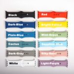 Soft silicone watch band for active days and elegant evenings