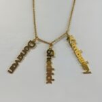 Personalized name necklace for moms and grandmothers