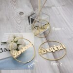 Embrace Your Story – Custom Name Hoop Earrings – A Cherished Gift for Her - Image 3