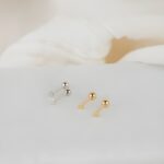 Whispers of Love – Delicate Heart Sterling Silver Stud Earrings – A Tender Token for Someone Special - Image 2