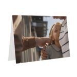 Shimmering Wishes – Elegant Pearl Greeting Card – For Heartfelt Celebrations and Warm Moments - Image 8