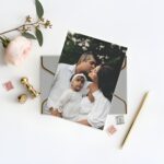 Illuminate Your Sentiments – Elegant Gold-Edged Pearlescent Greeting Card – For Cherished Moments & Heartfelt Wishes - Image 11