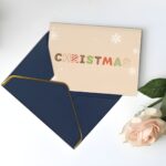 Illuminate Your Sentiments – Elegant Gold-Edged Pearlescent Greeting Card – For Cherished Moments & Heartfelt Wishes - Image 13