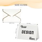 Illuminate Your Sentiments – Elegant Gold-Edged Pearlescent Greeting Card – For Cherished Moments & Heartfelt Wishes - Image 4