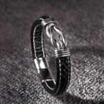 Bound by Love – Braided Leather Knot Bracelet – A Daughter’s Tribute to Dad - Image 3
