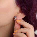 Celebrate Your Loved Ones – Custom Family Birthstone Hoop Earrings – A Cherished Gift for Her Heart - Image 10