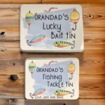 Keep His Treasures Safe – Custom Fishing Tackle Storage Tin – For Dad, Grandad, or Uncle Who Loves the Water - Image 3