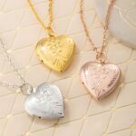 Hold Love Close – Heart-Shaped Photo Locket Necklace – A Tender Keepsake for Her - Image 3
