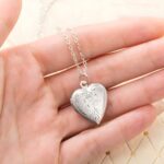 Hold Love Close – Heart-Shaped Photo Locket Necklace – A Tender Keepsake for Her - Image 4