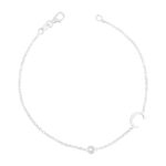 Embrace Your Story – Custom Initials Bracelet with Sparkling Zirconia – A Cherished Gift for Her Special Moments - Image 4