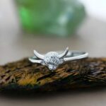 Embrace Strength and Charm – Sterling Silver Highland Cow Ring – For Women and Girls Who Shine Bright - Image 2