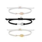 Custom initial tennis bracelet for passionate players