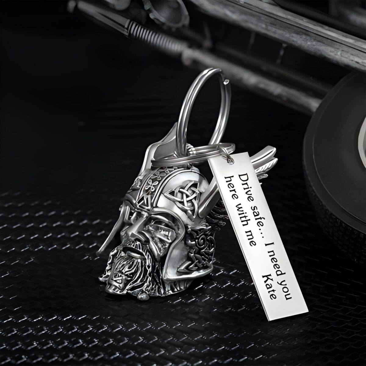 Odin Viking God Motorcycle Bell for brave riders