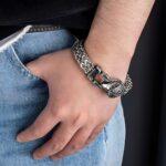 Embrace Ancient Strength – Norse Legend Stainless Steel Bracelet – For Him Who Honors Courage and Loyalty - Image 11