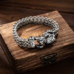 Embrace Ancient Strength – Norse Legend Stainless Steel Bracelet – For Him Who Honors Courage and Loyalty - Image 5