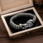 Embrace Ancient Strength – Norse Legend Stainless Steel Bracelet – For Him Who Honors Courage and Loyalty - Image 6