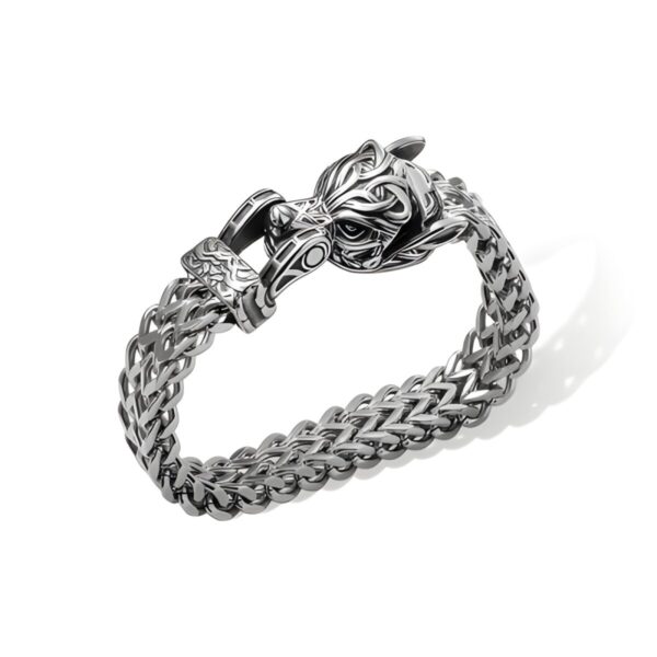 Norse legend stainless steel bracelet for him