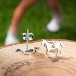 Embrace Grace in Every Step – Sterling Silver Horse Stud Earrings – For Animal Lovers and Dreamers - Image 2
