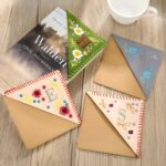 Embrace the Seasons – Embroidered Floral Initial Bookmark – A Thoughtful Keepsake for Friends and Teachers - Image 2