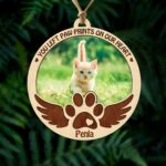 Forever in Our Hearts – Custom Wooden Pet Memorial Ornament – A Loving Tribute for Cherished Companions - Image 5