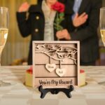 Celebrate Your Love Story – Handcrafted Wooden Couple’s Name Sign – A Timeless Wedding or Anniversary Treasure - Image 2