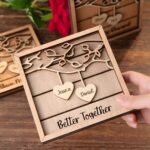 Celebrate Your Love Story – Handcrafted Wooden Couple’s Name Sign – A Timeless Wedding or Anniversary Treasure - Image 5
