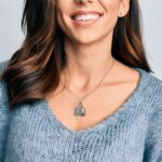 Embrace Her Spirit – Sterling Silver Initial Cattle Tag Necklace – For the Cowgirl in Your Life - Image 6