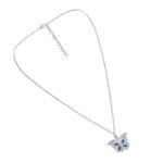 Embrace Memories in Flight – Butterfly Locket Necklace with Heart – A Cherished Keepsake for Her - Image 2