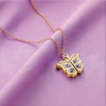 Embrace Memories in Flight – Butterfly Locket Necklace with Heart – A Cherished Keepsake for Her - Image 7