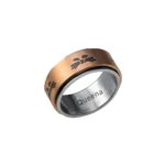 Embrace Calm and Whimsy – Cat Face Spinner Ring – For the Cat Lover Seeking Serenity - Image 3