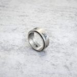 Embrace Calm and Whimsy – Cat Face Spinner Ring – For the Cat Lover Seeking Serenity - Image 5